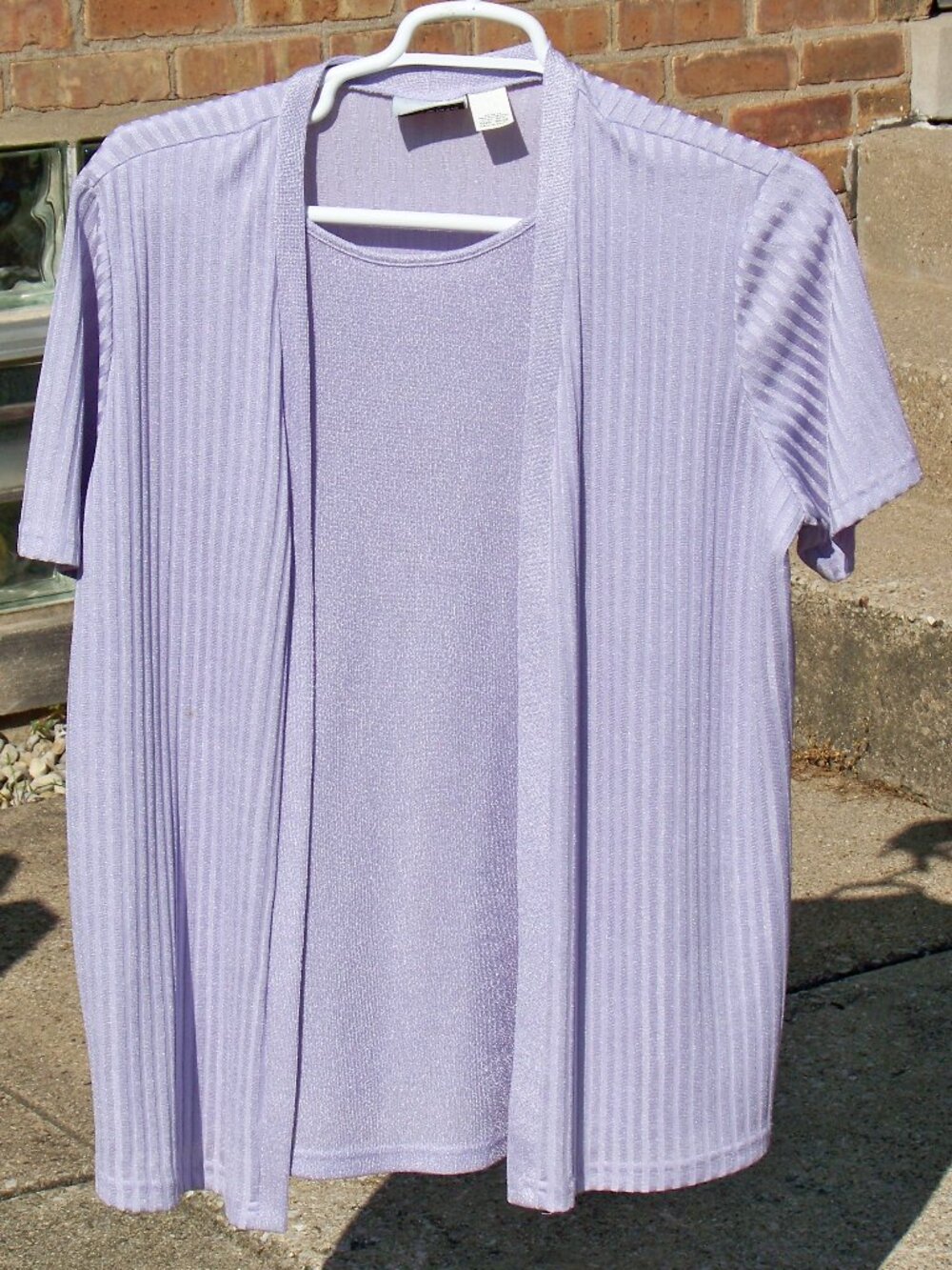 Fashion Bug Women's Light Purple Top, Size 18/20